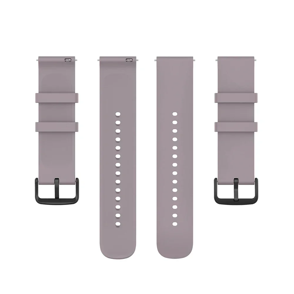 For Amazfit Bip 3 Pro/S Lite/U Pro/GTR 42mm Correa 20mm Silicone Band Strap For Amazfit GTS 4 Mini/2 2E 3 Wristband Bracelet