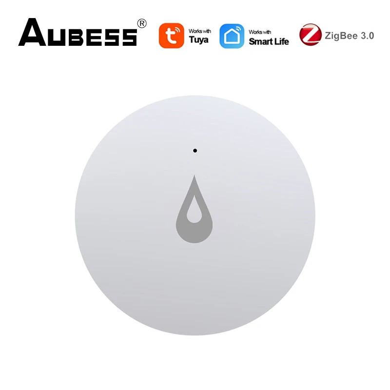 

Tuya ZigBee Water Leakage Alarm Detector Flood Sensor Smart Life Remote Monitoring Reminder Detector Work with Zigbee Gateway