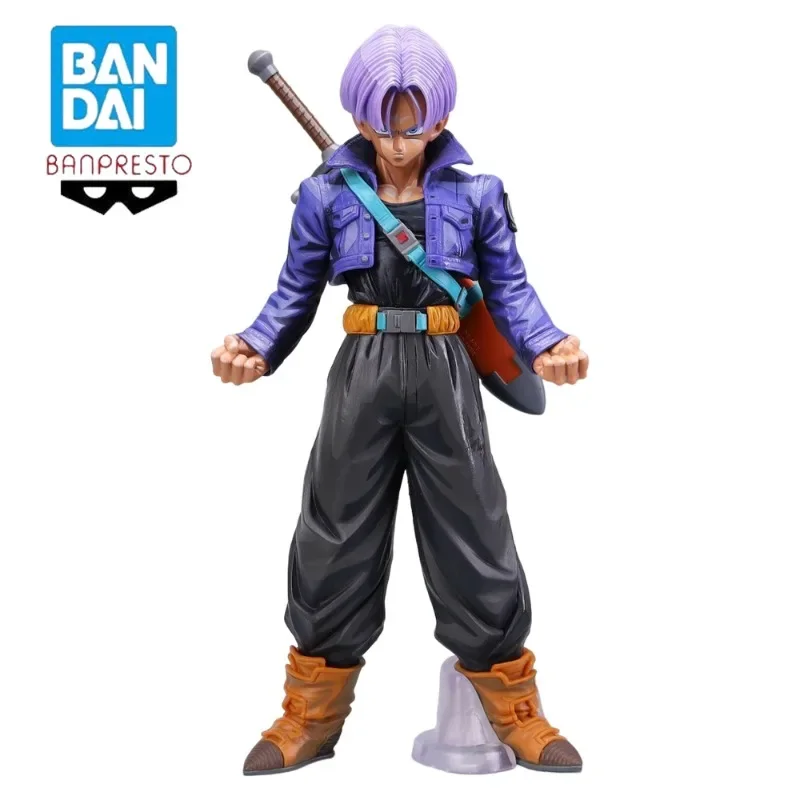 

Dragon Ball Original Bandai Banpresto Grandista Trunks 22CM Action Figure Manga Dimensions Super Saiyan Doll Collection Toy Gift