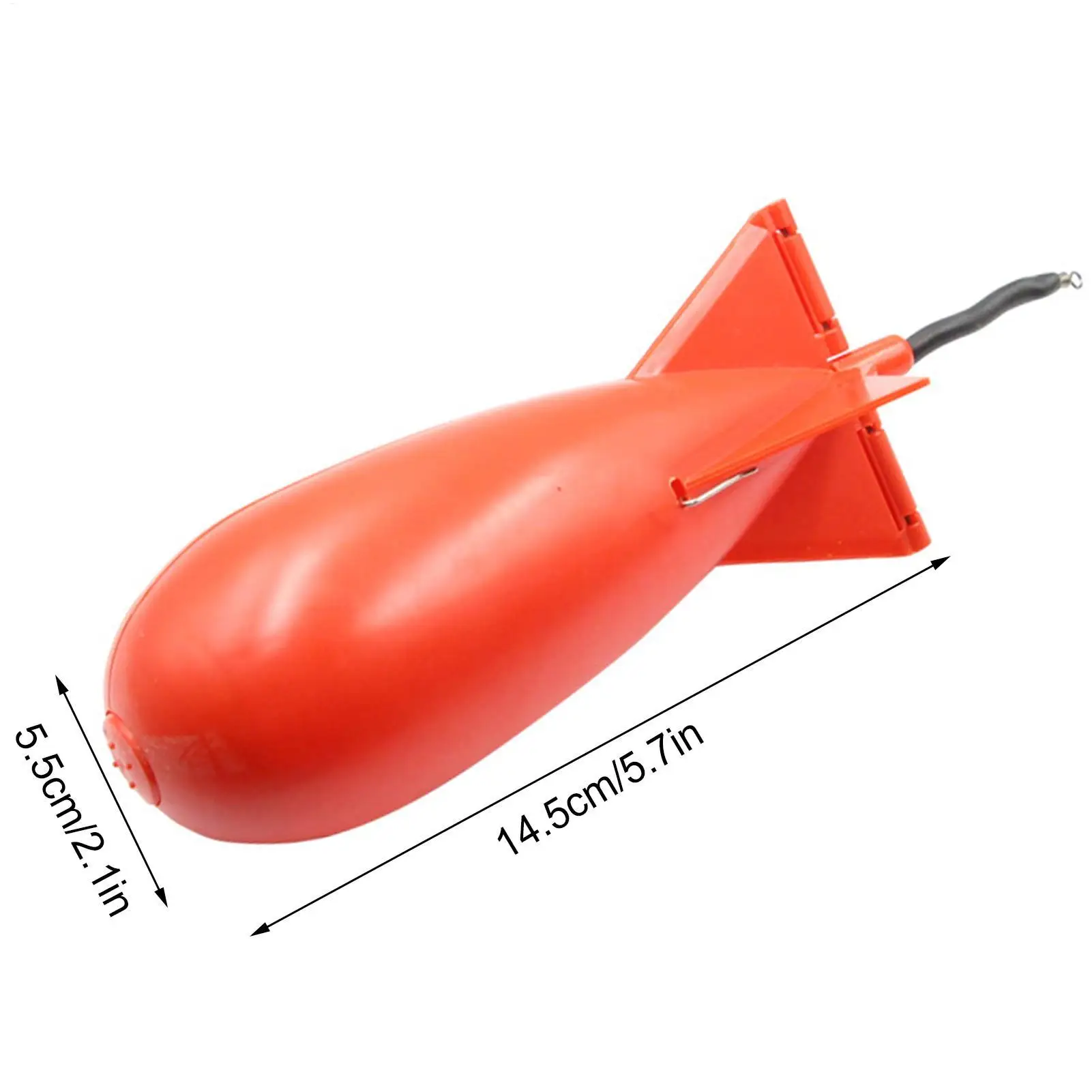 Carp Fishing Rocket Feeder Spod Float Lure Bait Holder Spomb Pellet Rockets Feeder Position Gear Accessory view 6