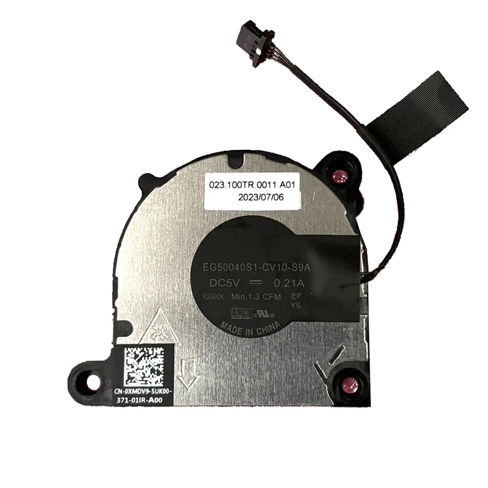 Laptop Memory Small Fan For Alienware M18 R1 R2 M16 R1 / R1 AMD 0XMDV9 XMDV9 EG50040-CV10-S9A 023.100TR.0011 DC5V