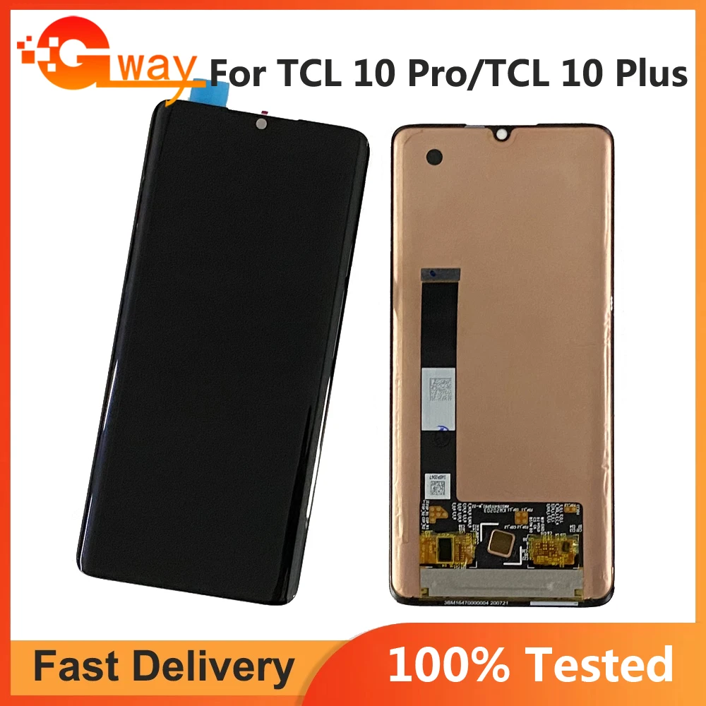 For TCL 10 Pro T799 T799B T799H LCD Display Touch Screen Digitizer Assembly For TCL 10 Plus T782H T782 10Pro 10Plus Replacement