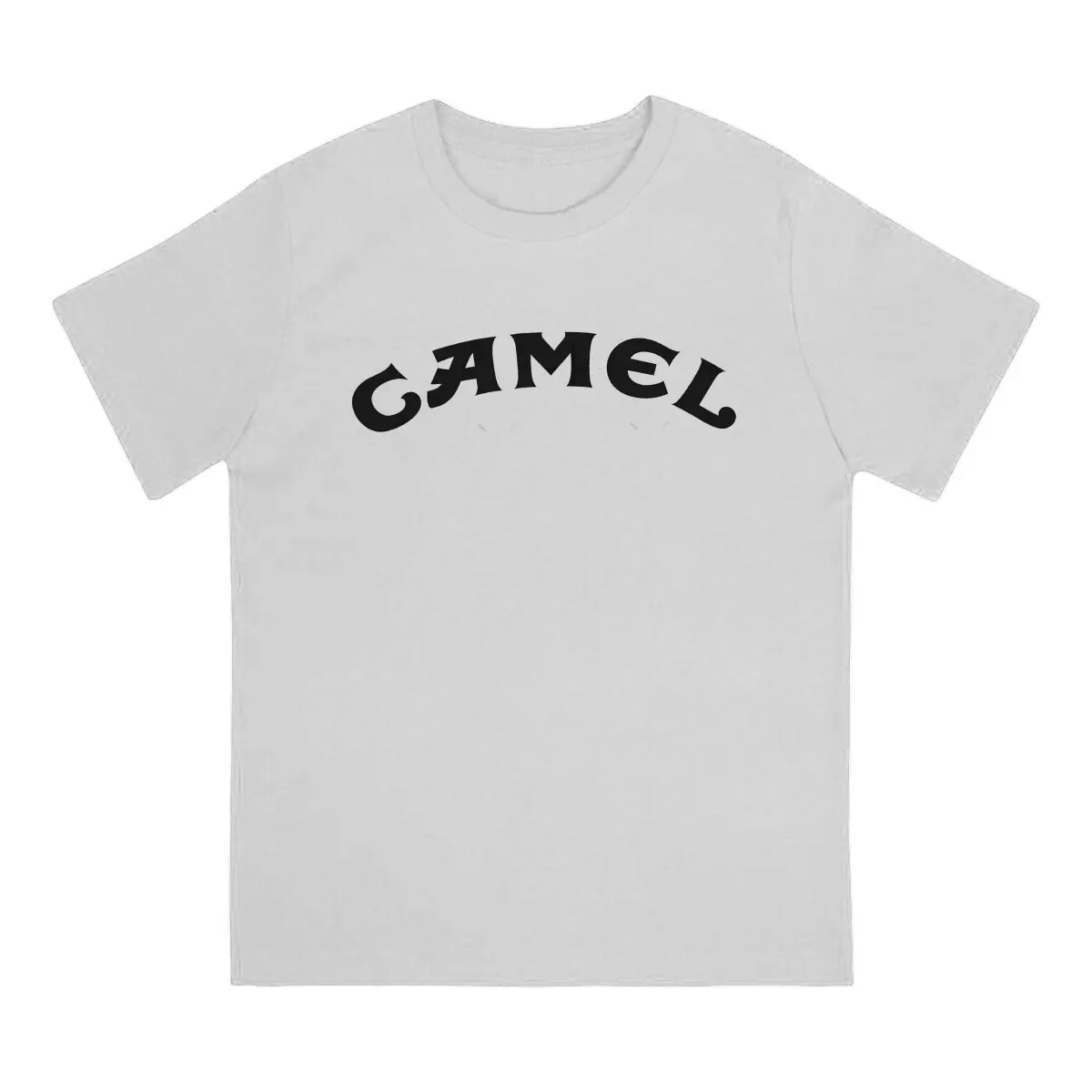 Camel Black Title  T Shirt Punk Crewneck TShirt Polyester Clothes