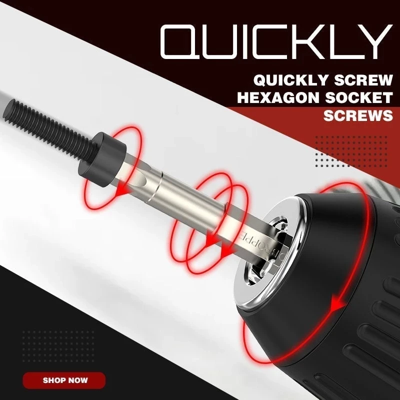 S2 Steel Magnetic Hexagon Bit Set Dropshipping