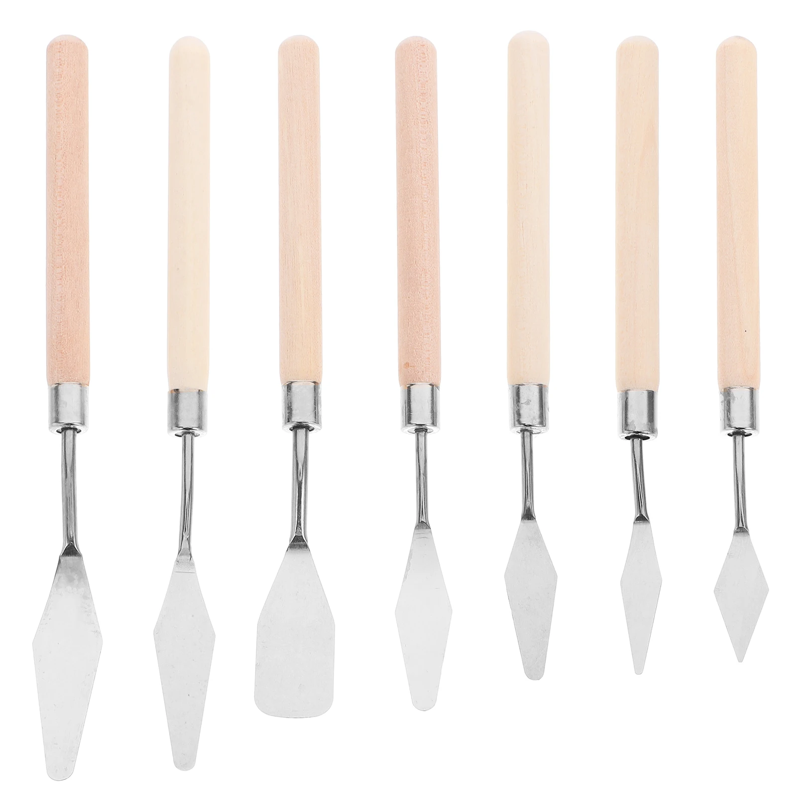 

Oil Painting Scraper Set Student Palette Knife Stainless Steel Mixing Spatula Tool Watercolor Mediums Canvas Accessories