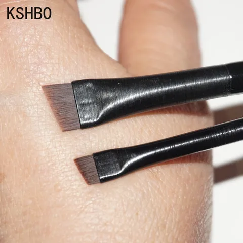 Скошенные кисти для бровей KSHBO из нейлона, 2 шт. — фото товара
