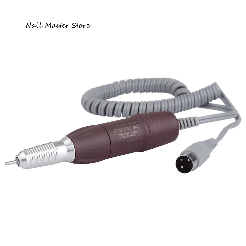 35000RPM Strong 120II Micromotor Equipment Electric  Nail Drill Handpiece Red Dental Lab Tool Polishing Drills Pen