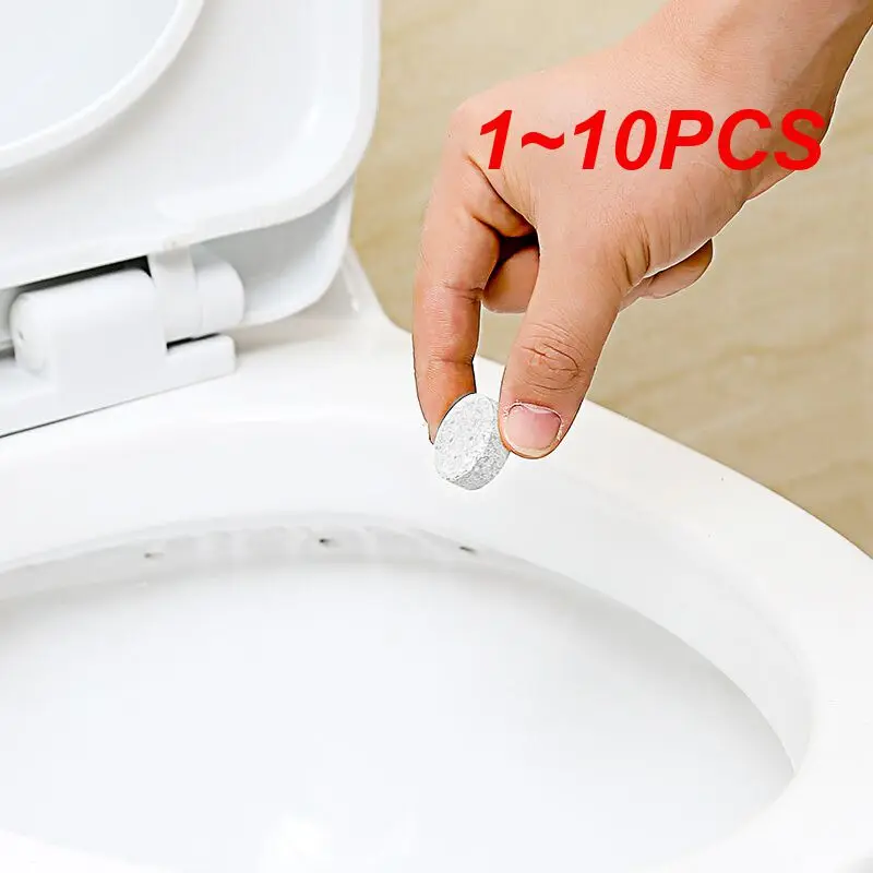 1~10PCS Multifunctional Cleaner Effervescent Spray Concentrate Cleaner Home Toilet Cleaner Cleaning Compact Pills Car Solid