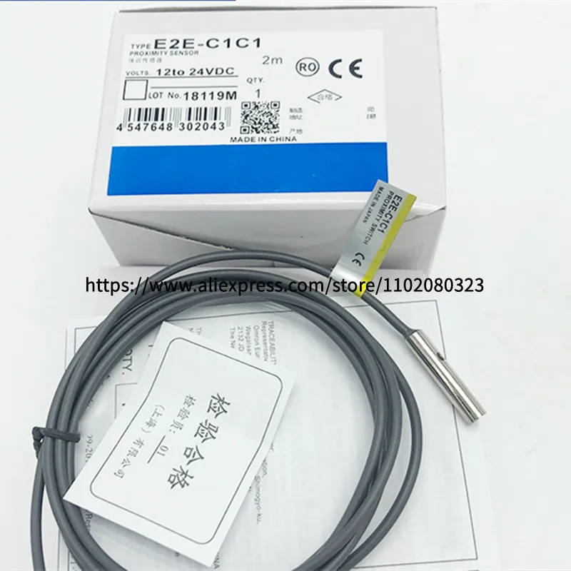 

3PCS New proximity switch E2E-CR8B1-Z E2E-CR8B1 E2E-C1C2