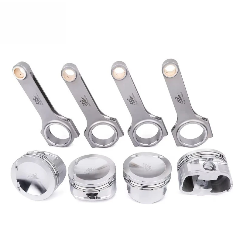 مجموعة وصلة المكبس المزورة عالية الأداء لسباق المقاومة AXX BWA BWE BPY EA113 2.0 TSI TFSI