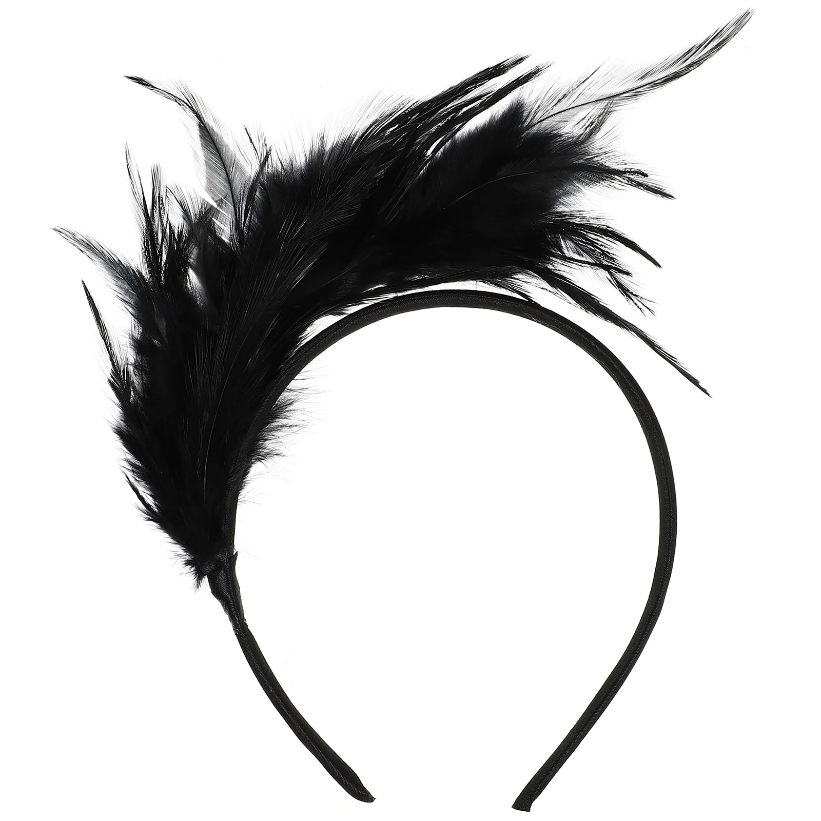 

Women Headpiece Feather Headband Hair Bands Christmas Party Headwear Wedding Child Masquerade Mask