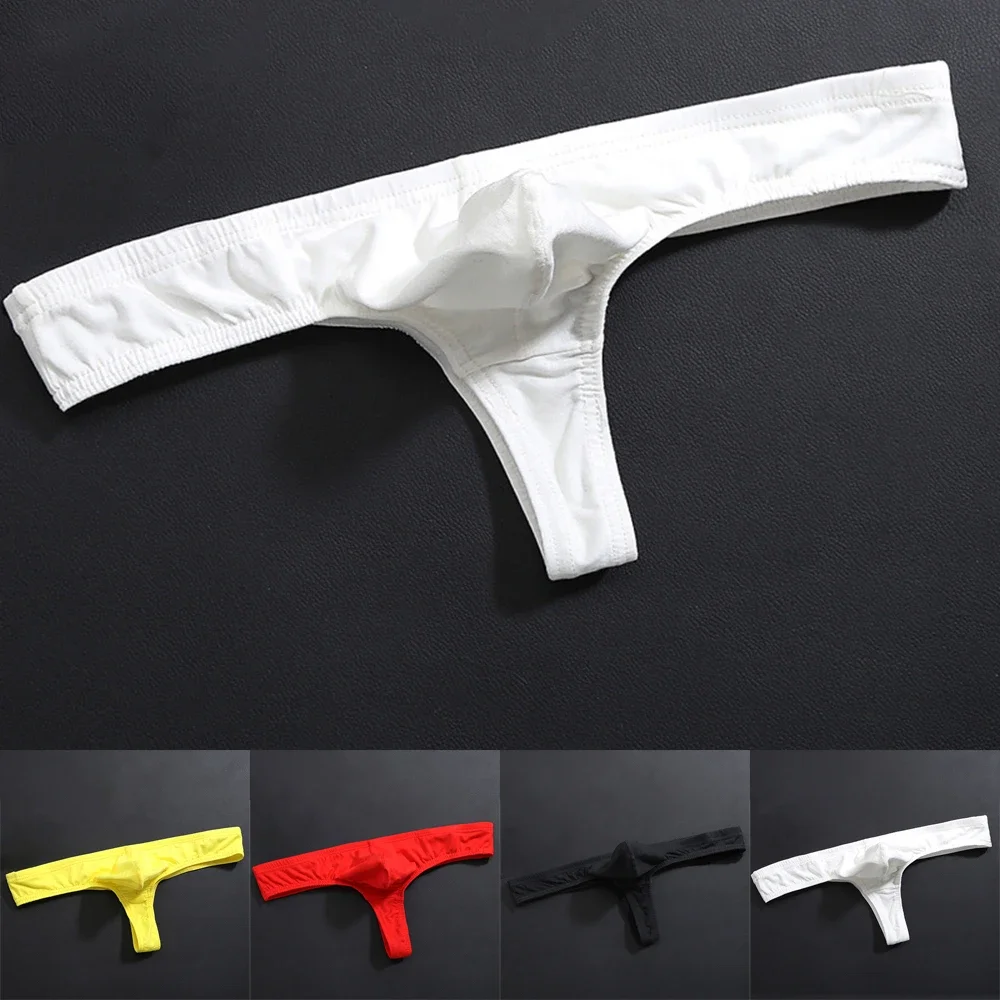 Bikini Underwear Breathable Panties Tangas Boxer Briefs Bulge Pouch Knickers Lingerie Low Rise Male Underpants