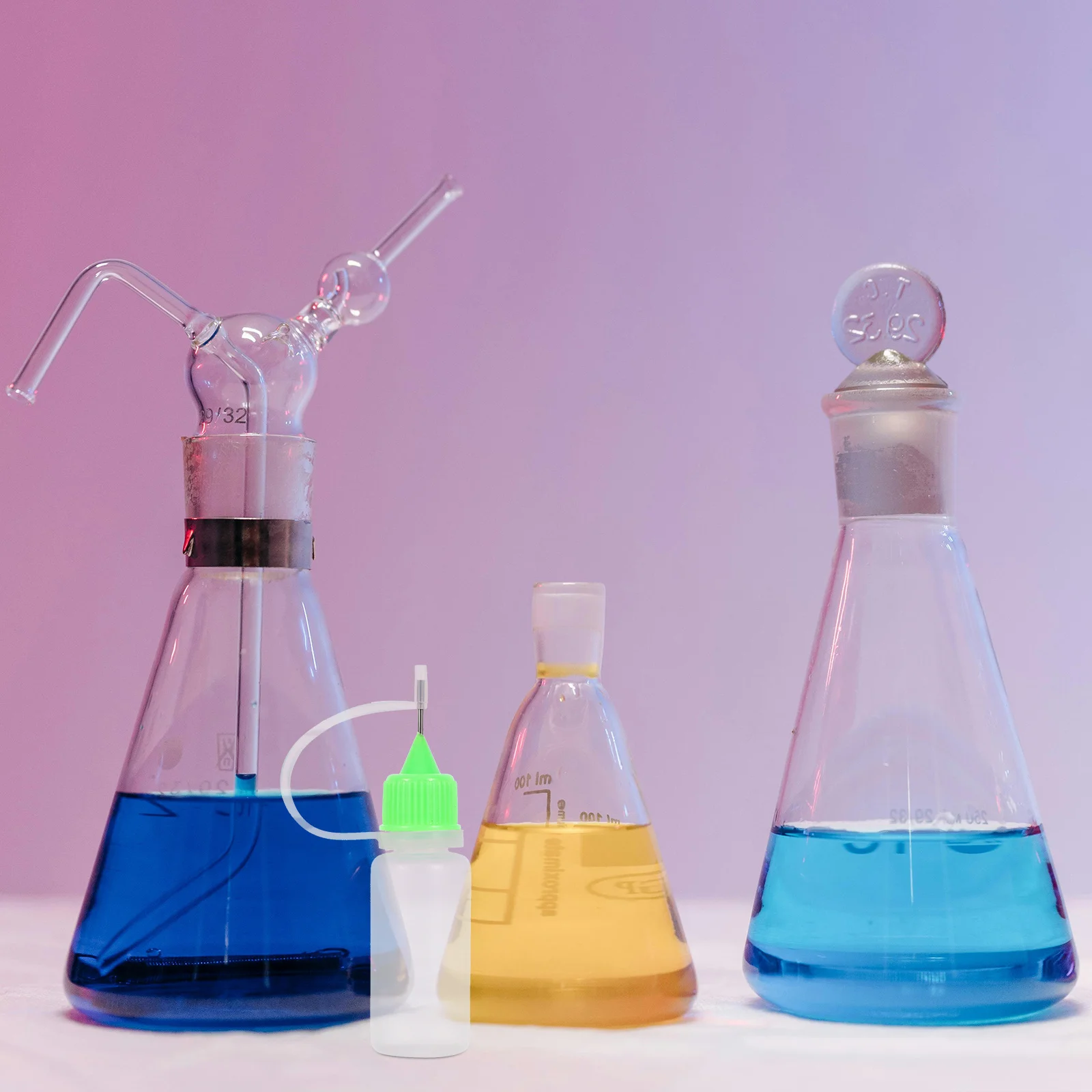 

10Pcs Precision Tip Squeeze Bottles Pe Plastic Soft Reusable Dispenser for Oil Paint Dye Glue Accurate Liquid