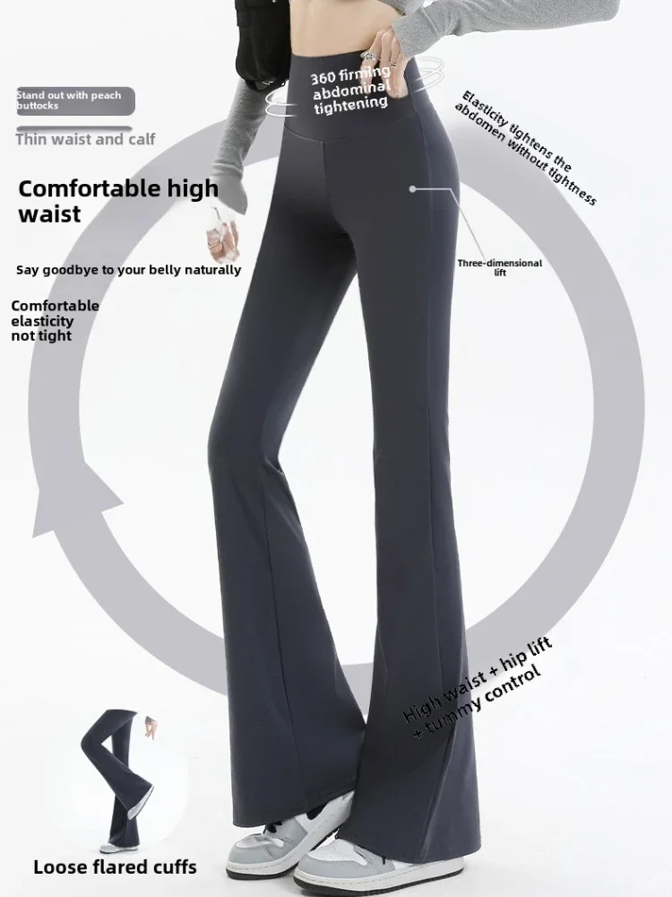 

Leggings Yoga Pants Woman High Waist Slim Yoga Pants Korean Fashion Y2k Sexy Flare Women Pants Sweatpants Fitness Joggers Women