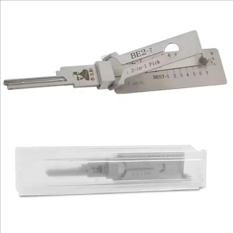 BE2-6 BE2-7 Lishi 2in1 For BEST Lock House Door Open tool Lock Pick Tool Locksmiths tool