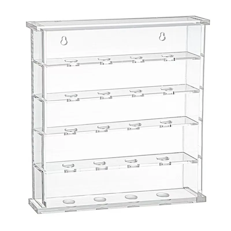 Golf Ball Holder Acrylic Golf Ball Display Case Wall Mounted Display Shadow Box for Golf Ball Collector