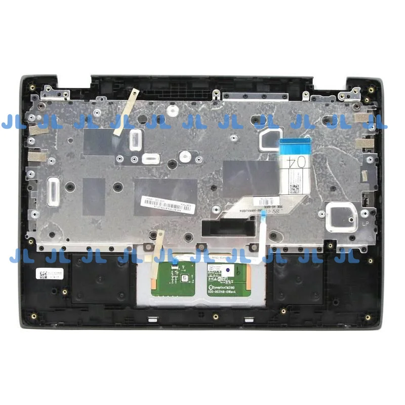 

JL New For Lenovo 100e Chromebook 2nd Gen 81MA Palmrest Upper Case w/US Keyboard TP