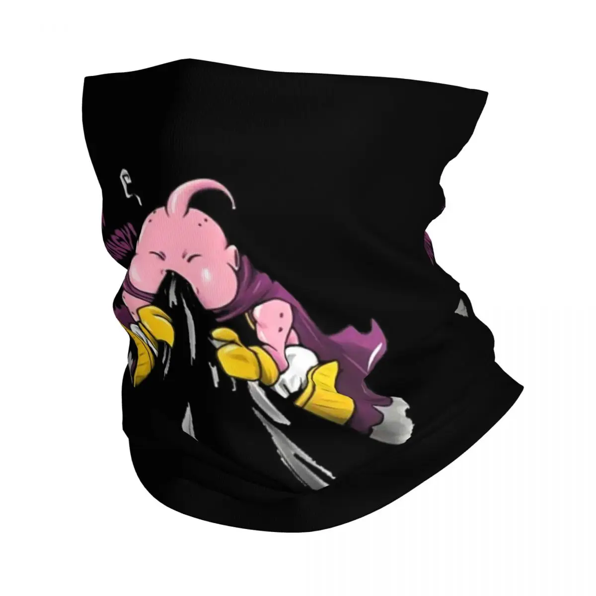 

Majin Buu Hungry Cute Bandana Neck Cover Printed Wrap Mask Scarf Multi-use FaceMask Outdoor Sports Unisex Adult Breathable