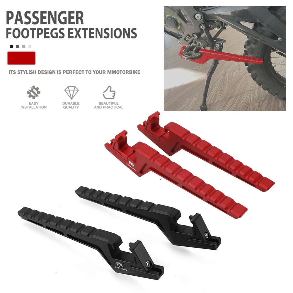 

Dirt Bike Passenger Footpegs Extensions For Husqvarna FE 250 / FE 350 / FE 450 / FE 501 TE 150 / TE 250 / TE 300 2017-2023 2022