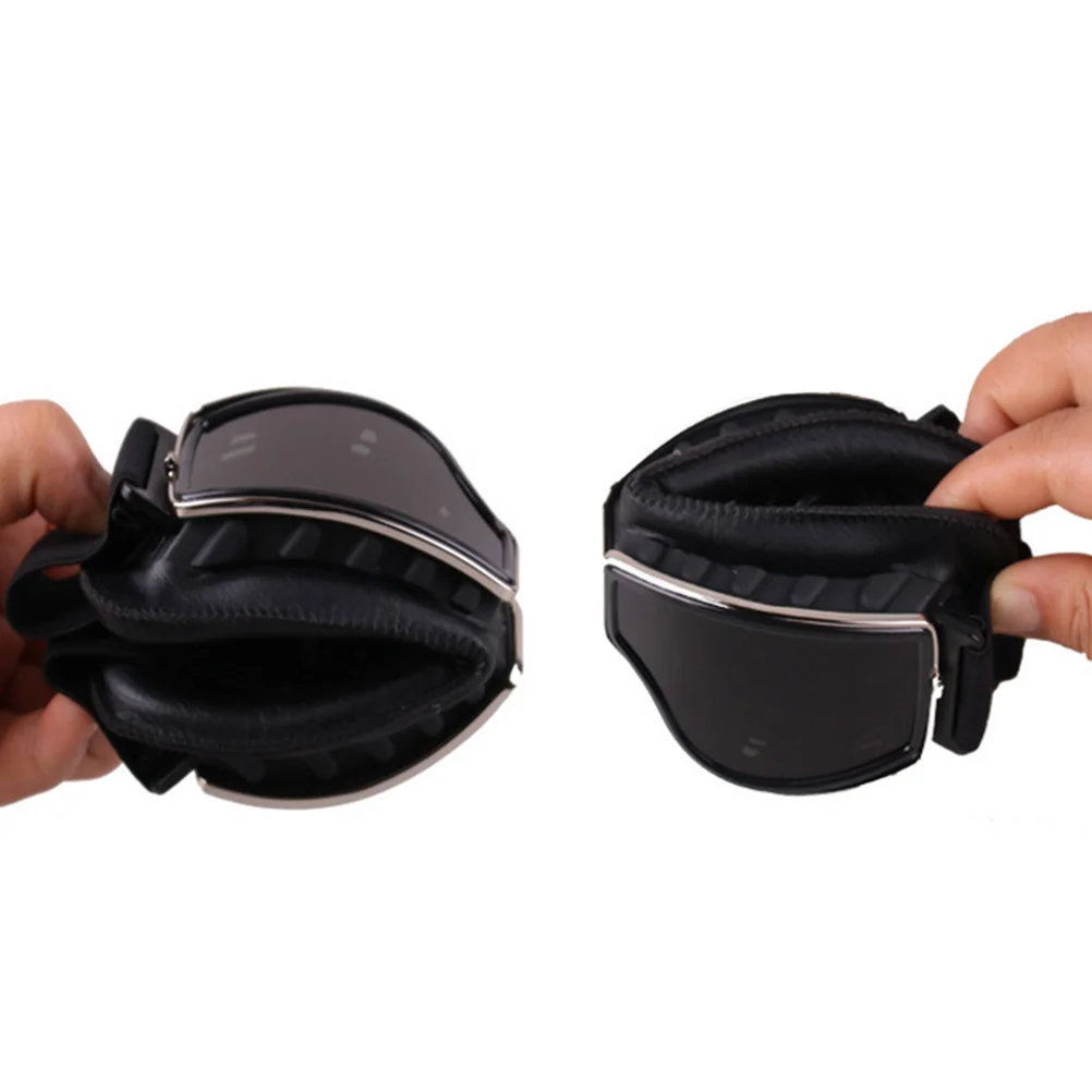 

Riding Glasses Black Frame Transparent Lens Winter Ski Snowboard Motorcycle Sun Glasses Uv400 Anti-Fog Dustproof