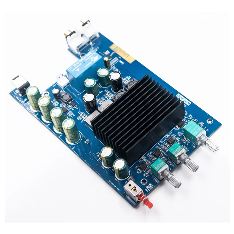 ABSQ-HIFI مكبر كهربائي رقمي مجلس TPA3255 فئة D 600 واط مضخم الصوت التردد المنخفض قابل للتعديل تيار مستمر 19 فولت-50 فولت