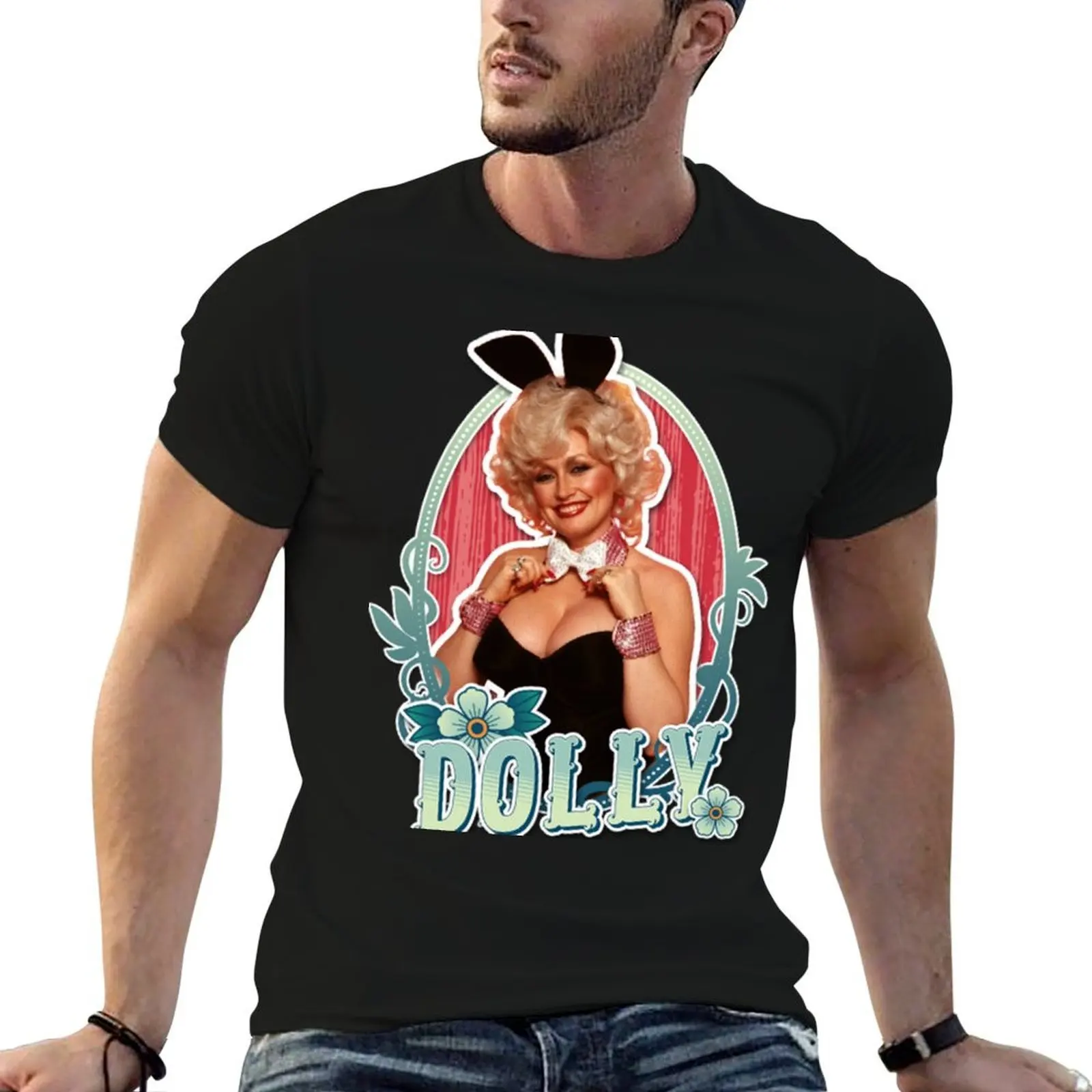 

slim for Parton T-Shirt shirts Dolly t t man fit essential shirt