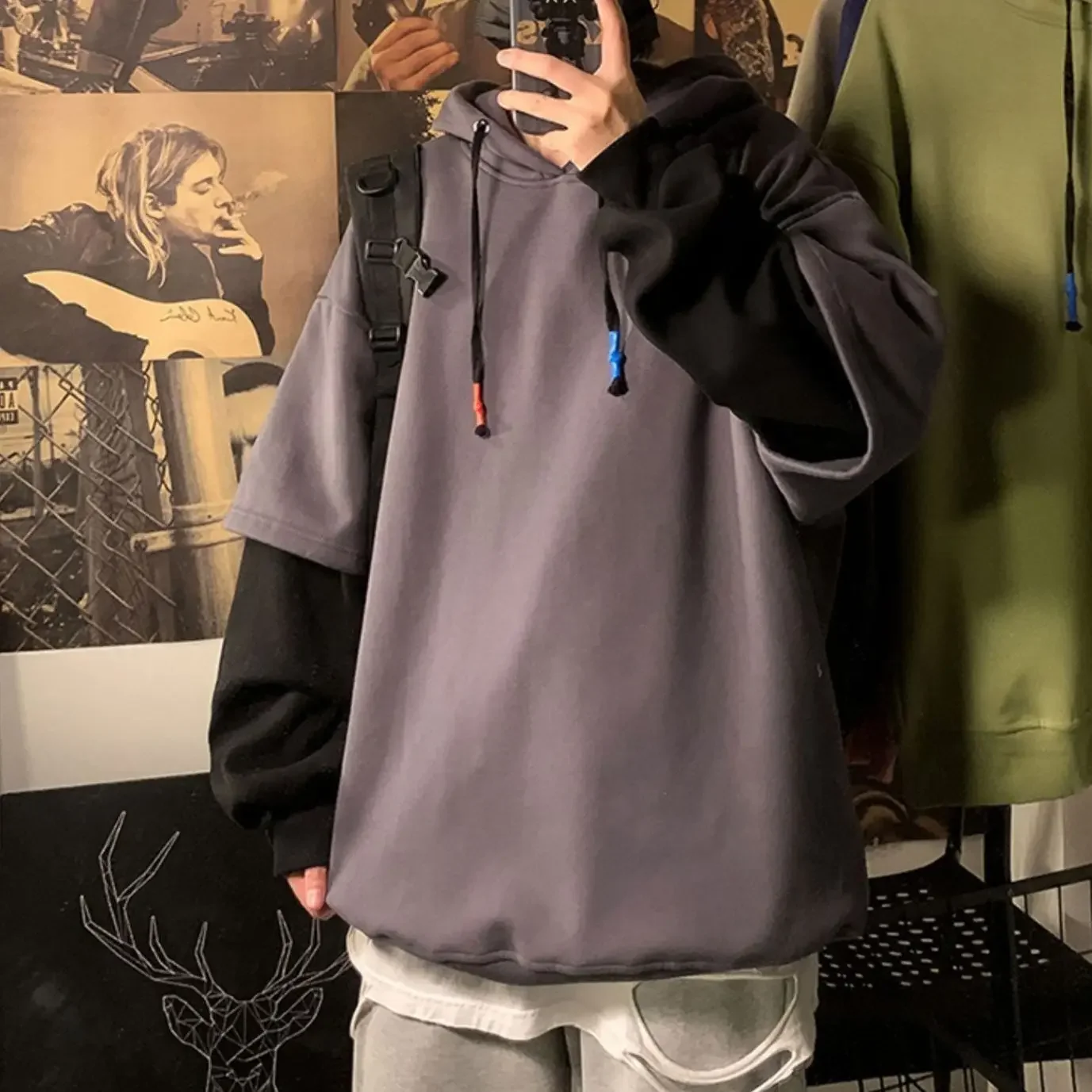 Grey Hoodies