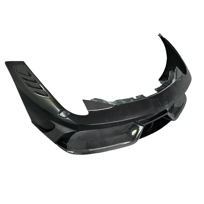 458 Italian Partial Carbon Fiber SP Style Front Bumper Body Kit