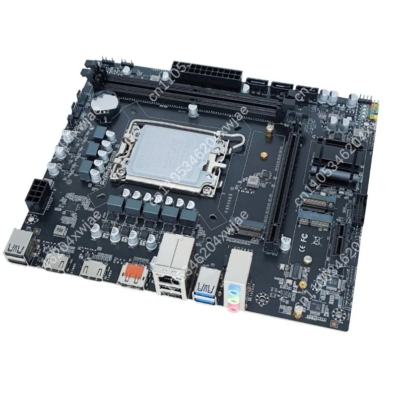 Stable H610 Motherboard Platform Entry Level Gaming and Office Use with Efficient Power Design