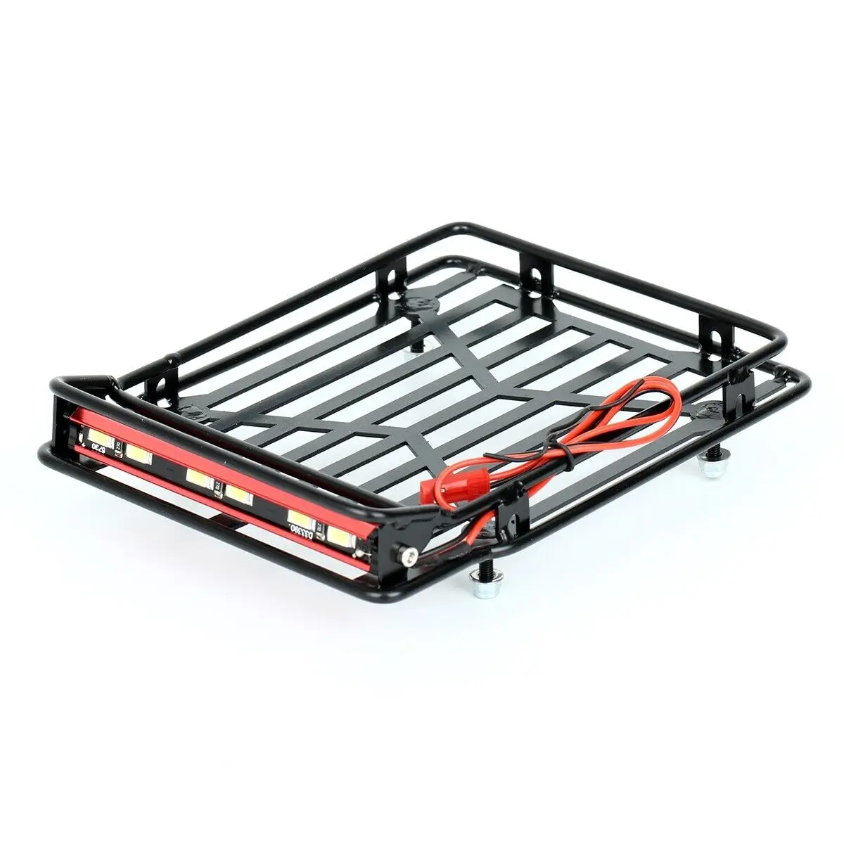 

LCX Racing 1/10 RC Crawler Metal Luggage Tray Roof Rack for TRX4 TRX6 SCX10 II III PRO Gen8 Gen9 Upgrades Parts Accessories