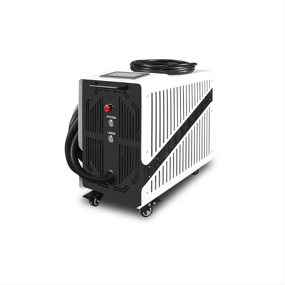 100W 200W 300W JPT Pulse mode laser cleaning machine for wood paint dust removal laser wood cleaning machine