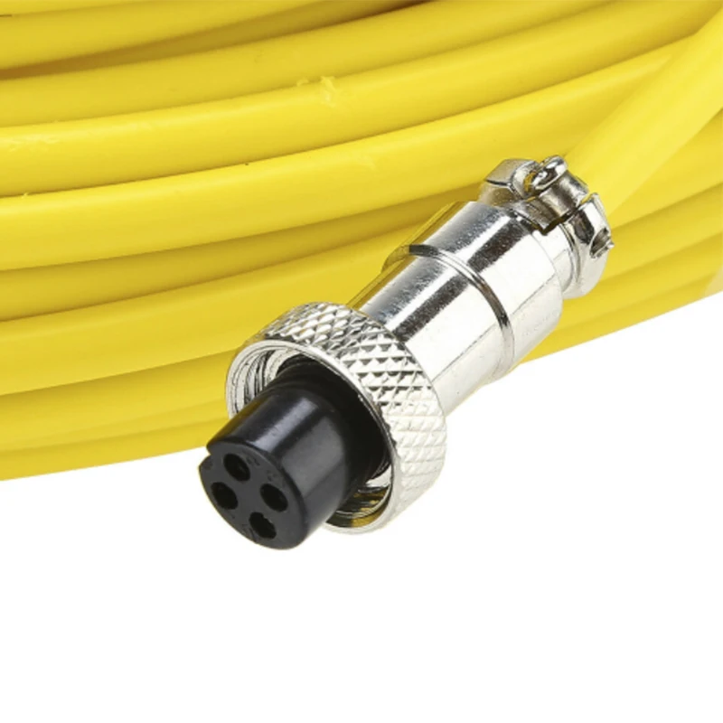 GX12-4 Pin Male Female Cable Circular Aviation Socket Plug Connector,Sewer Pipe Endoscope Camera Accessories,TIMOOK