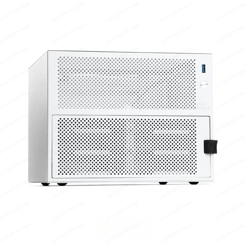 

Six-Bay U-E-S-6 NAS Mini Chassis, ITX Mainboard Supported Compact DIY Home & Office Storage Server Case