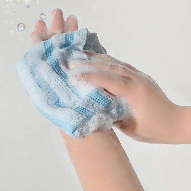 1Pcs Japanese Style Exfoliating Bath Towel With Soft Quick Drying Texture For Home Bathroom Daily Shower Use Bath Accessory