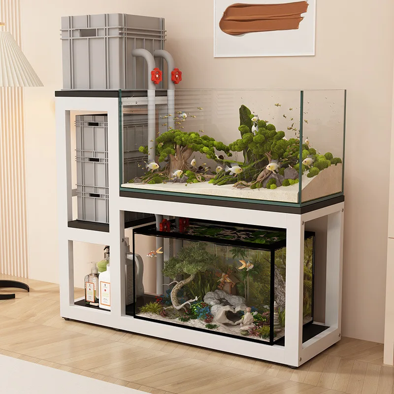 Fish tank rack, metal steel frame, super load-bearing multi-layer fish tank frame