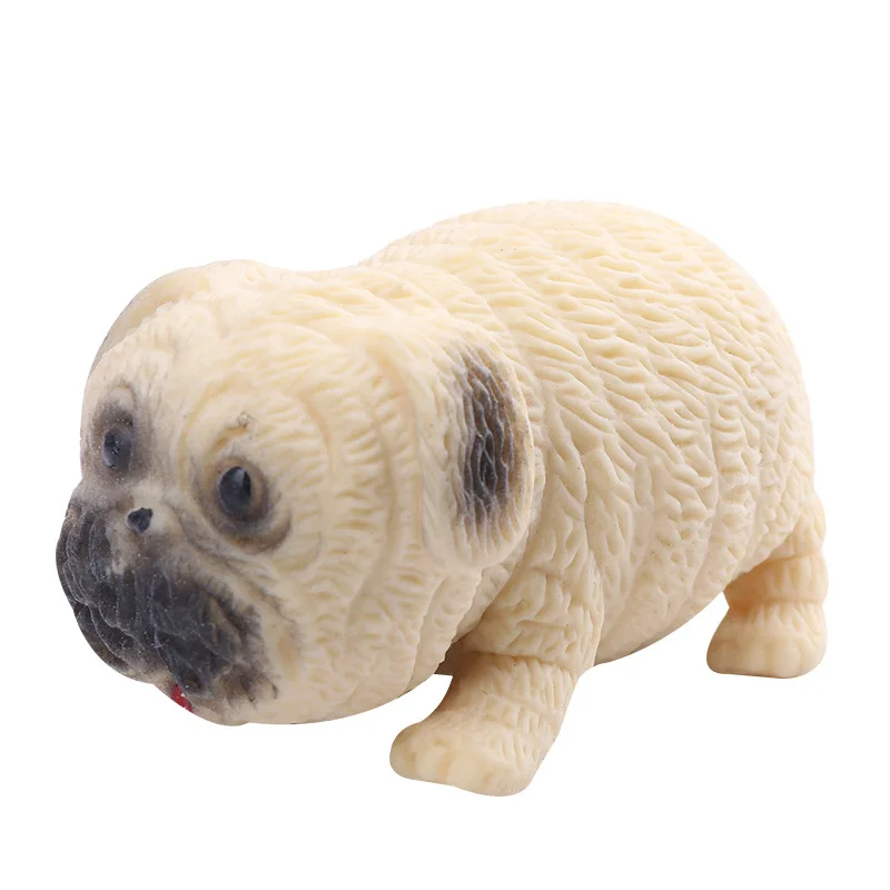 pug squishy Squash Toy Stress Relief Squeeze Decompression Toys Funny Gift For Kids Adults