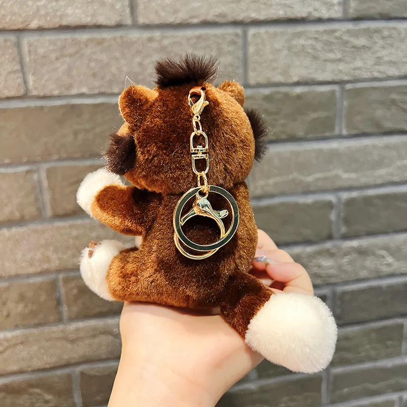 12 cm Bella Lucifero Peluche Bambola Kawaii Decorazione Borsa Peluche Ripiene Zaino Decorazione Regalo Di Compleanno Per Bambini