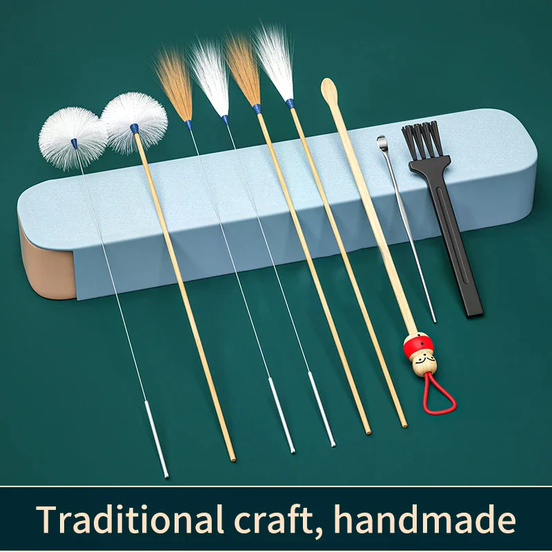 /YOV/10pcs/Set Ear Picking Tool Household Ear Spoon Goose Feather Stick Professional Ear Digging Tool Ear Picking Tool