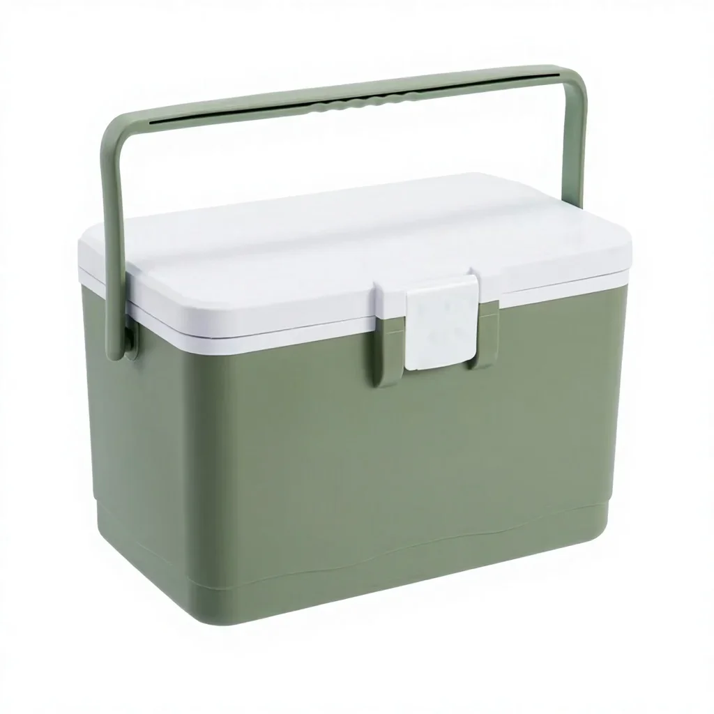 8L Portable Insulated Refrigerated Box Dustproof Moistureproof Camping Freezer Biological Incubator