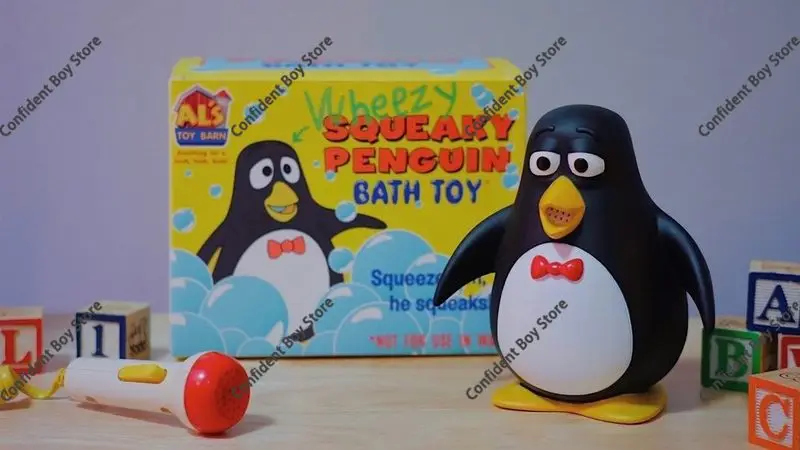 

D-KOp Handmade Artist Customized Product Pixar Disney Toy Story Wheezy Rubber Model Toy Squeeze It And It Will Make A Sound