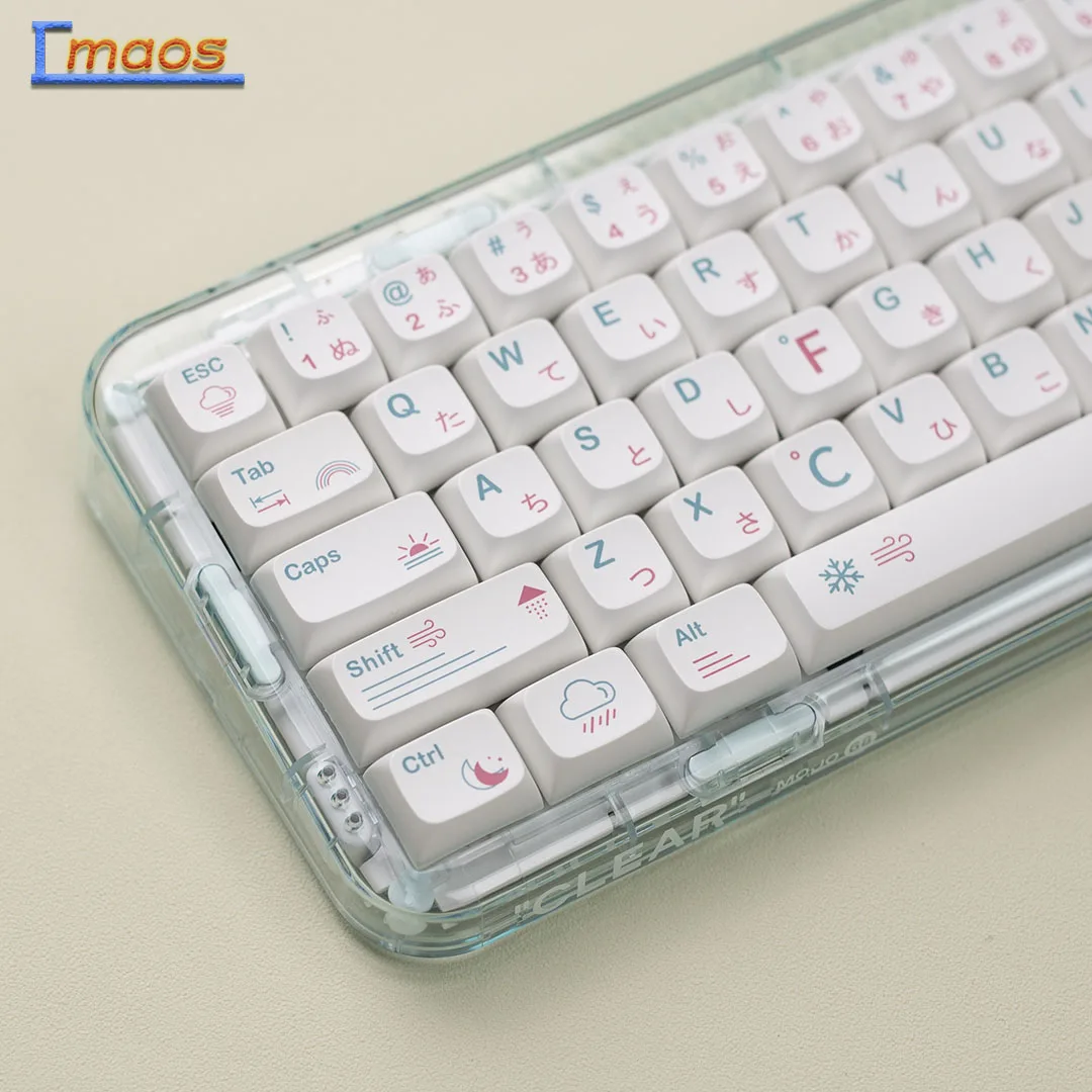 Keycaps de teclado personalizado de sublimação de teclado para o teclado mecânico