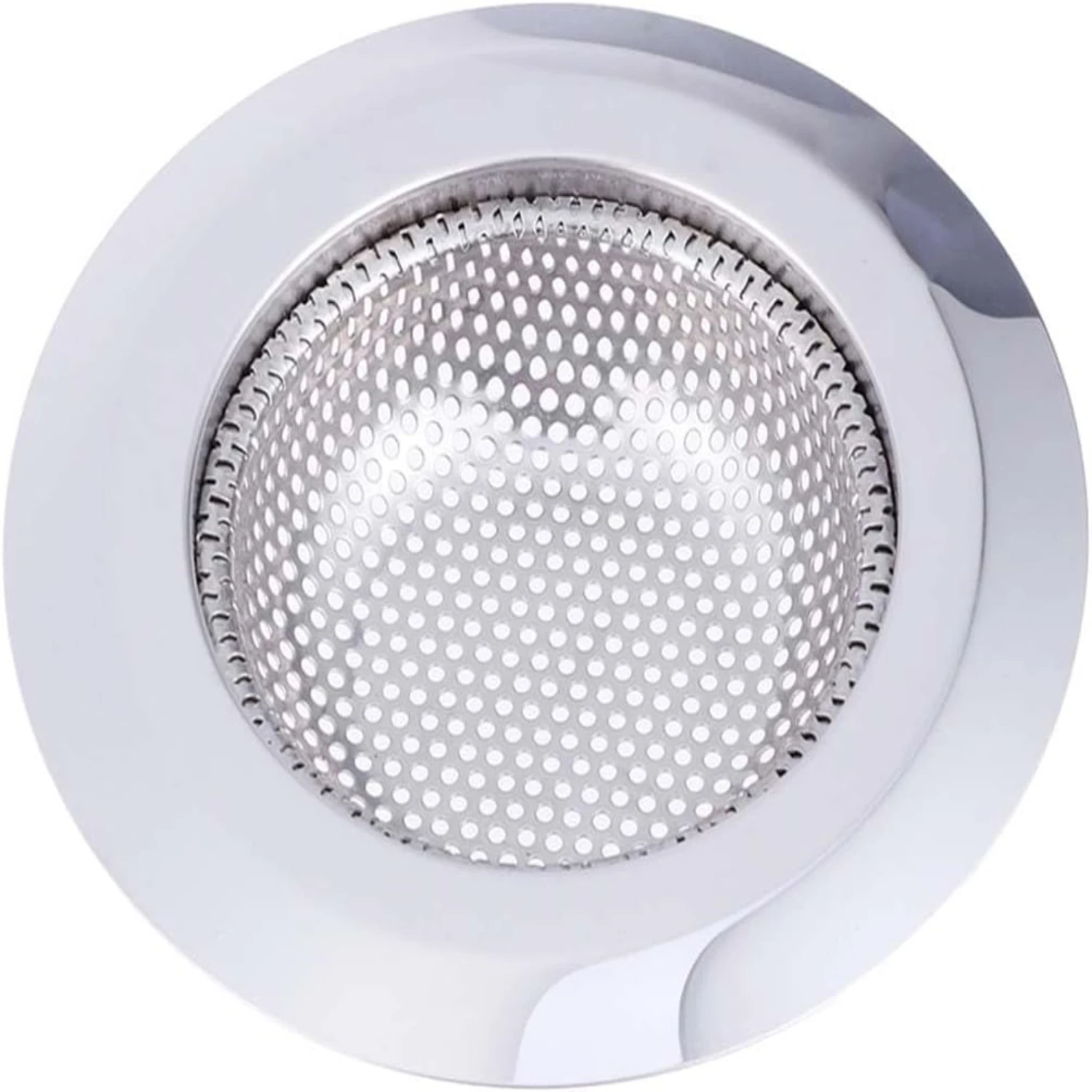 Bath Tub Plug Drain Strainer Stainless Steel Drain Bathroom Drain Hair Catcher  Drain Mesh Basket Drain and Sink Unblocker Stain