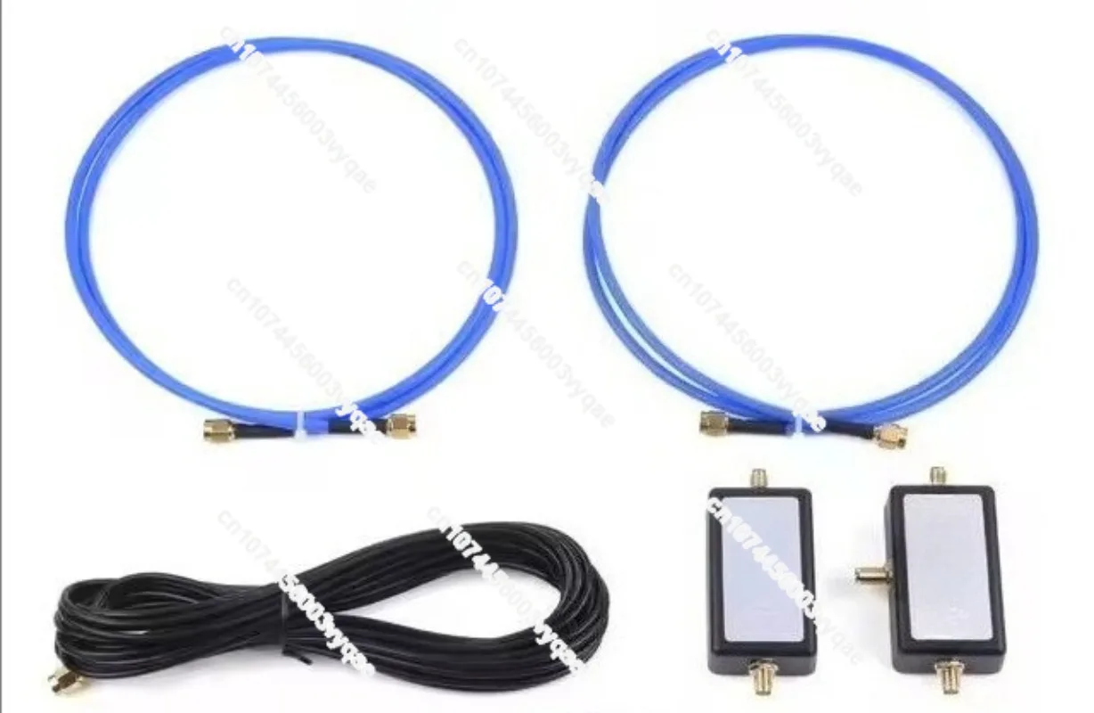 Portable Passive Magnetic Antenna Amplifier 250mW Low Loss Audio Antenna Module with SMA & BNC Interface