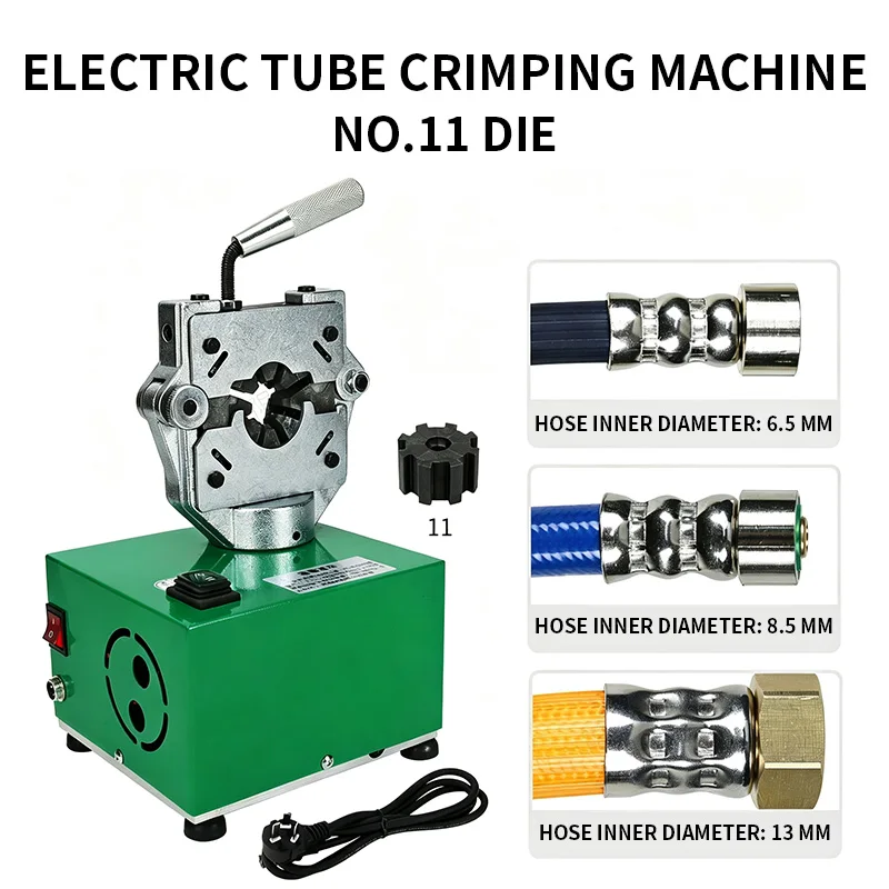 220V Portable Hydraulic Electric Pipe Crimping Machine Suitable for Crimping Spraying Hoses and Spray Tubes
