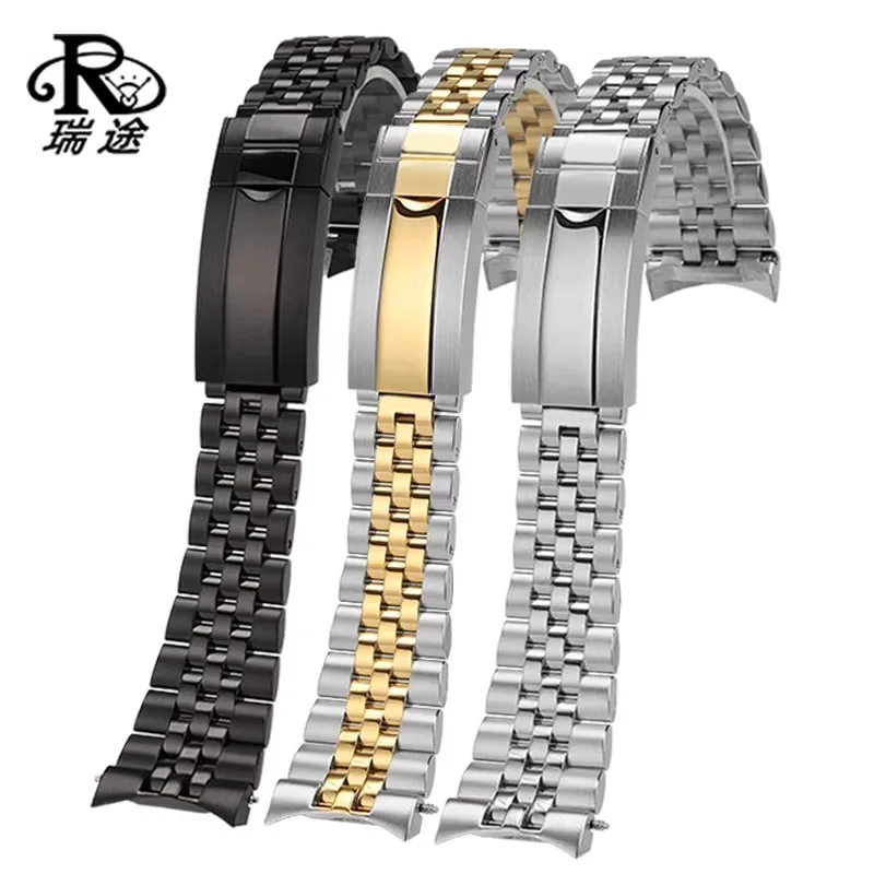 Браслет с дугой и ротом 22 мм для Casio Swordfish MDV-106 MDV106 MDV-107, ремешок для часов 2784, металлический стальной ремешок, браслет из нержавеющей стали