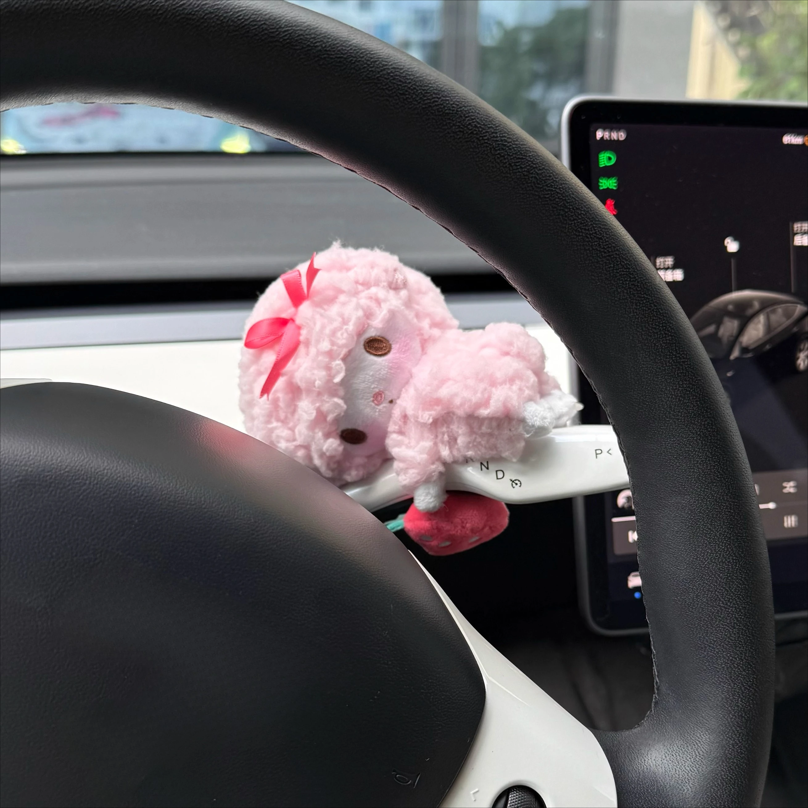 لطيف ليتل لامب سيارة والعتاد الحرس الديكور ممسحة السيارة بدوره إشارة ديكور سيارة جديدة هدية