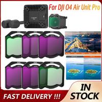 For DJI O4 Air Unit Pro Filter Camera Lens Filter Kit UV CPL ND8/16/32/64 ND UV CPL Filters Kit Neutral Density Polarizer Filter
