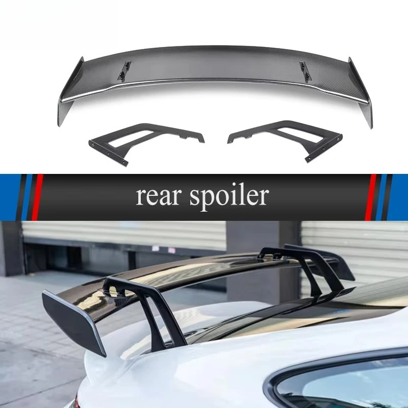 

DRY CARBON FIBER 992 GT3 Rear Spoiler Car Back Wing Trunk Boot Empennage Manufacturers Lip Tail Automobile Accessories Parts