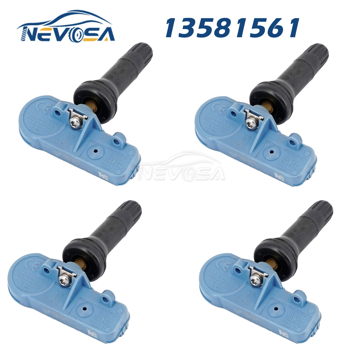 NEVOSA 13581561 TPMS Sensor For Chevrolet Captiva Cobalt Onix Prisma Malibu Niva HSV ClubSport GXP Hummer H2 H3 Cadillac SRX