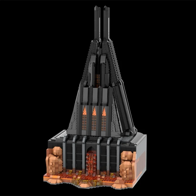 3009 Uds. MOC Vader s Castle Barad d r Star Battle modelo bloques de construcción arquitectura juguete idea educación ladrillo regalo de Navidad niños